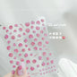 Fresh Sweet Fruits Strawberry Cherry Bowknot Love Heart Lemon 5D Nail Art Stickers Self Adhesive Decorations Nail Manicure Decal