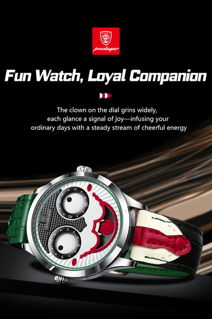 POEDAGAR Top Original Watch For Man Luxury High Quality Waterproof Man Wristwatch Quartz Leather Men's Sports Watches Male Reloj