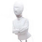 PU Leather Straitjacket Bondage Hood Mask BDSM Roleplay Clubwear Dog Cosplay Headgear Body Bondage Sex Toy for Women and Men