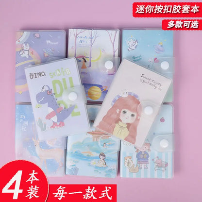 Kawaii Mini Portable Notebook Small Notepad For Daily Notes School Office Stationery Convenient To Carry Cute