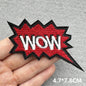 Cartoon Embroidered Patches For Clothing Slogan Letters Embroidery Patch For Clothes Iron On Patches On Clothes Jackets DIY