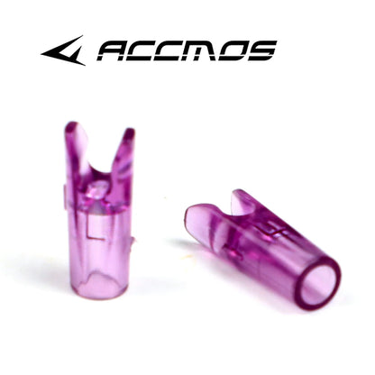 60pcs DIY Plastic Arrow Pin Nocks Size L And Size S For ID4.2mm ID6.2mm 3.2mm  Arrow Shaft Archery Accessory