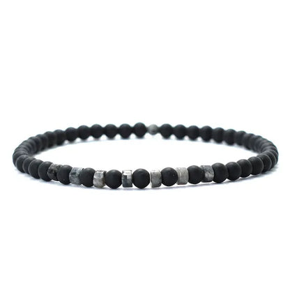 Fashion Mens Bracelet Natural Tiger Eyes Emperor Small Stone 4mm Beads Braclet Homme Accessories Bohemia Beach Jewelry Pulsera