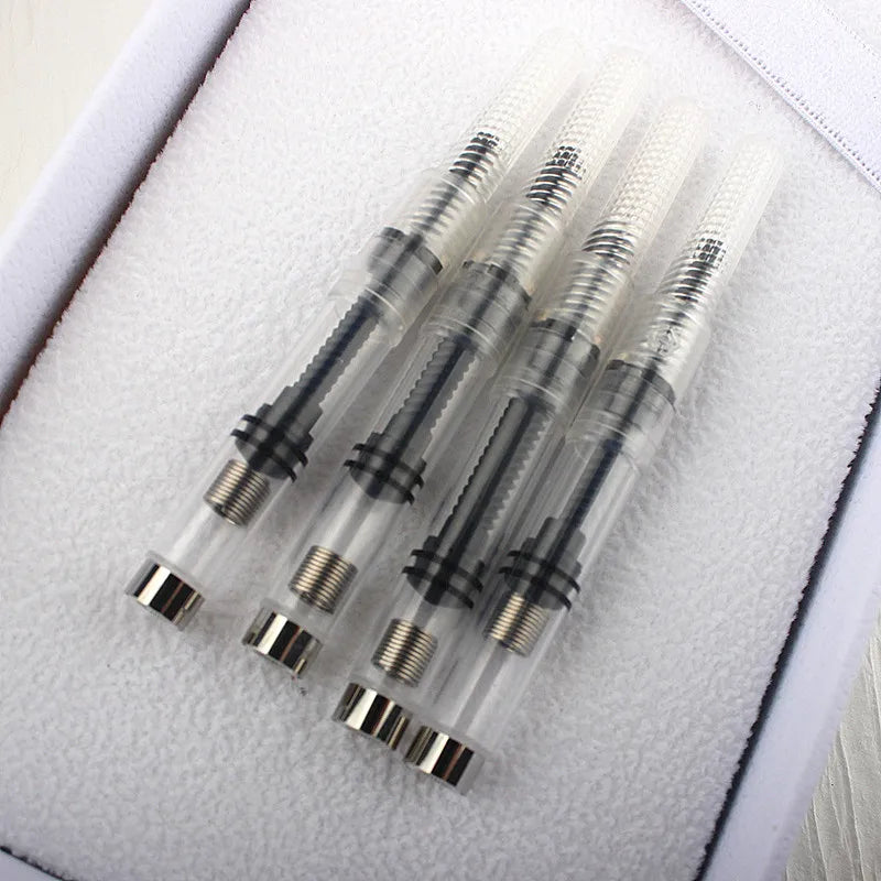 6pcs Rotary Ink Absorber Filler Cartridge Ink Converter Fountain Pen Ink Suction 2.6mm/3.4mm Caliber Pen Parts