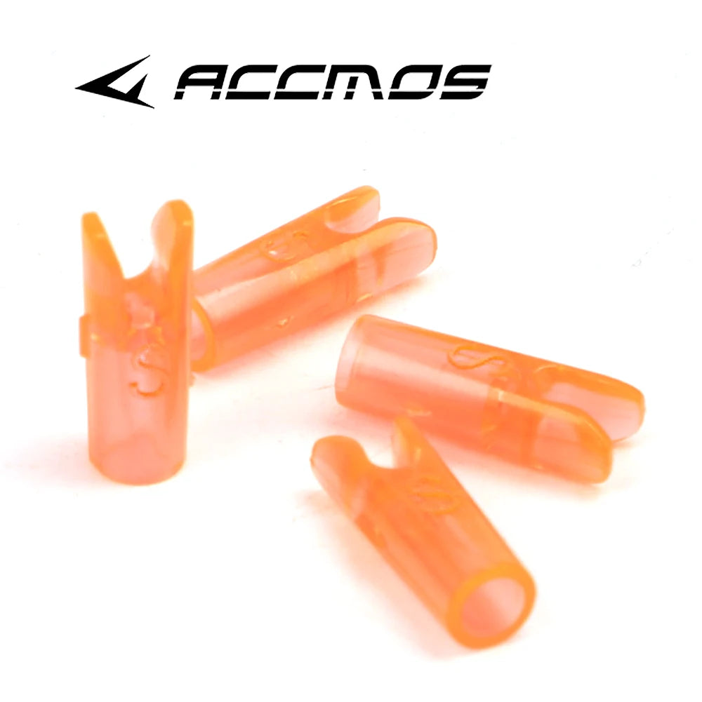 60pcs DIY Plastic Arrow Pin Nocks Size L And Size S For ID4.2mm ID6.2mm 3.2mm  Arrow Shaft Archery Accessory