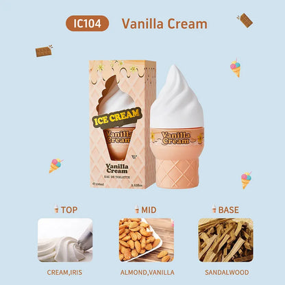 Hign-end Ice Cream Sweet Women Perfume Lasting Fresh Vitality Floral Fruity Fragrance Eau De Toilette Charming Fragrance Spray