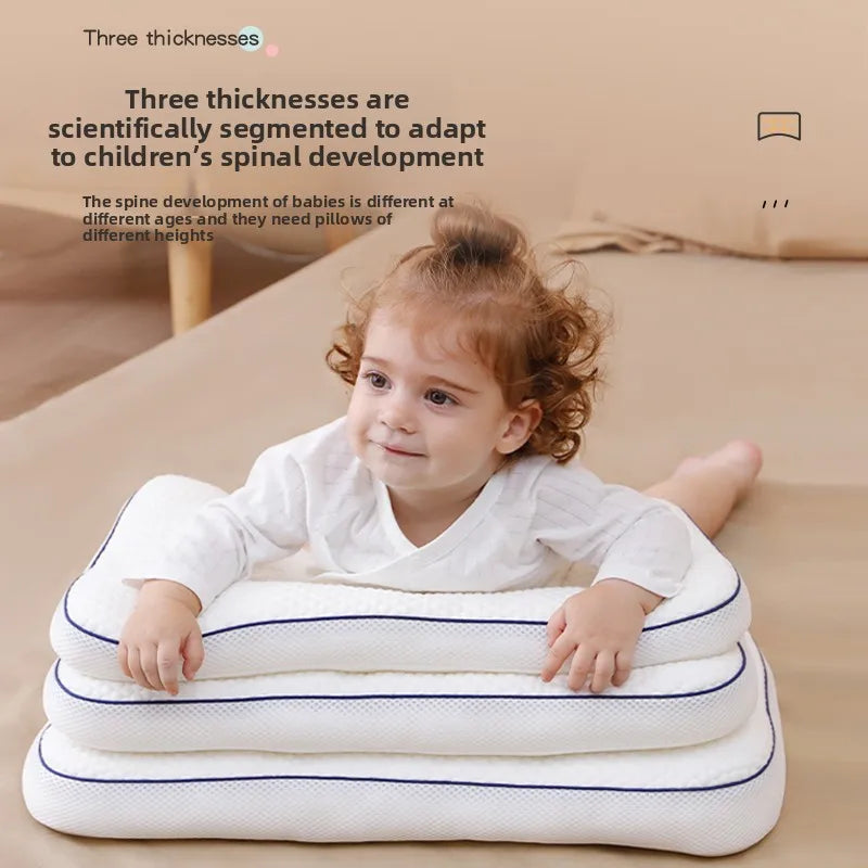 1-3-8-16 Years Baby Pillow Neck Protection Children's Partition Pillows Bedding Kindergarten All Seasons Kids Sleeping Pillow
