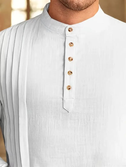 Men Long Robe Dishdasha Jubba Thobe Eid Muslim Kimono Modest Islamic Dubai Saudi Abayas Prayer Kaftan Ramadan Morocco Abaya