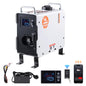 SucceBuy 2/8KW Diesel Heater 12V/24V All in One Diesel Air Heater with Bluetooth CO Alarm Portable Diesel Heater Car Heater for Vehicles and Outdoors