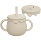 Baby Feeding Food Storage Box Snack Cup Portable Drinking Cup Infant Dual Purpose Sippy Cup Cover Band Newborn Accessories