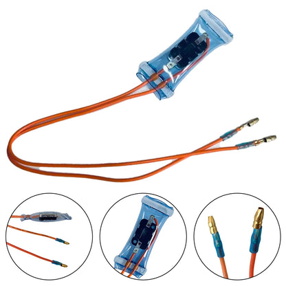 Replacement Fridges Defrost Thermostator AC 250V 10A-7 Celsius Bimetal Refrigerator Defroster Thermostat -7Degree 2 Cables