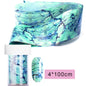16Pc Holographic Nail Foil Set Starry Transfer 20*4cm Sticker Laser Flowers Leopard Mix Design Decal DIY Nail Art Decoration