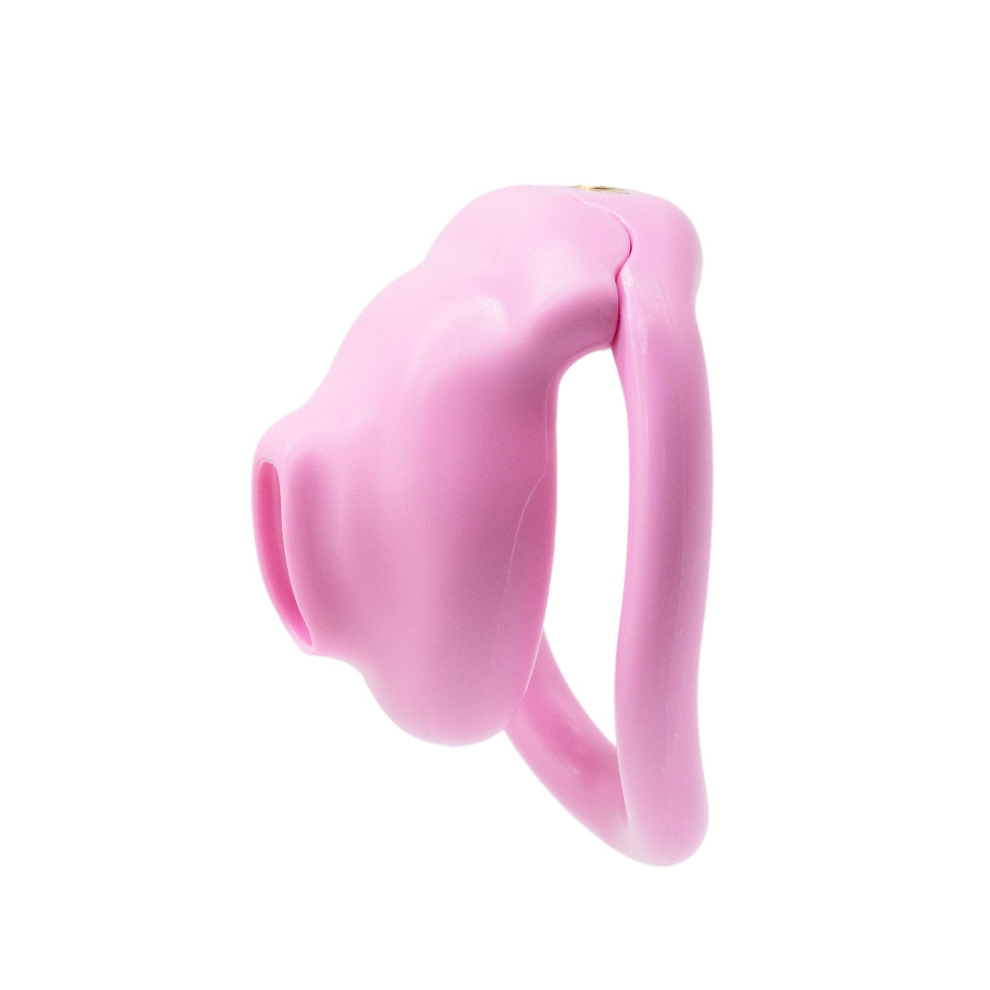 Men's Small Lid Chastity Lock, Fake Girl CB Chastity Device, Embedded Lock Core, Invisible Lock Seat, Lightweight Chastity Lock
