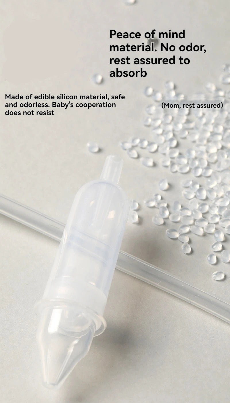 Baby Nasal Aspirator Powerful Hand Pump Safe Comfortable Nose Cleaner For Newborns Toddlers Kids Congestion Relief Mucus Remover