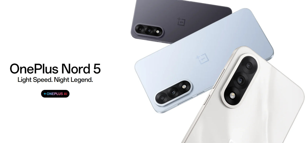 Global version samrtphone OnePlus Nord 5 5G 8GB+256GB 12GB+512GB Snapdragon 8s Gen 3 Android 15 6800 mAh 80W Wi-Fi 6  NFC