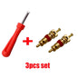 Slotted Handle Tire Valve Stem Core Remover Screwdriver Removal Tool Car Bike Bicycle Motorcycle Tire Repair Tool Car Accessory