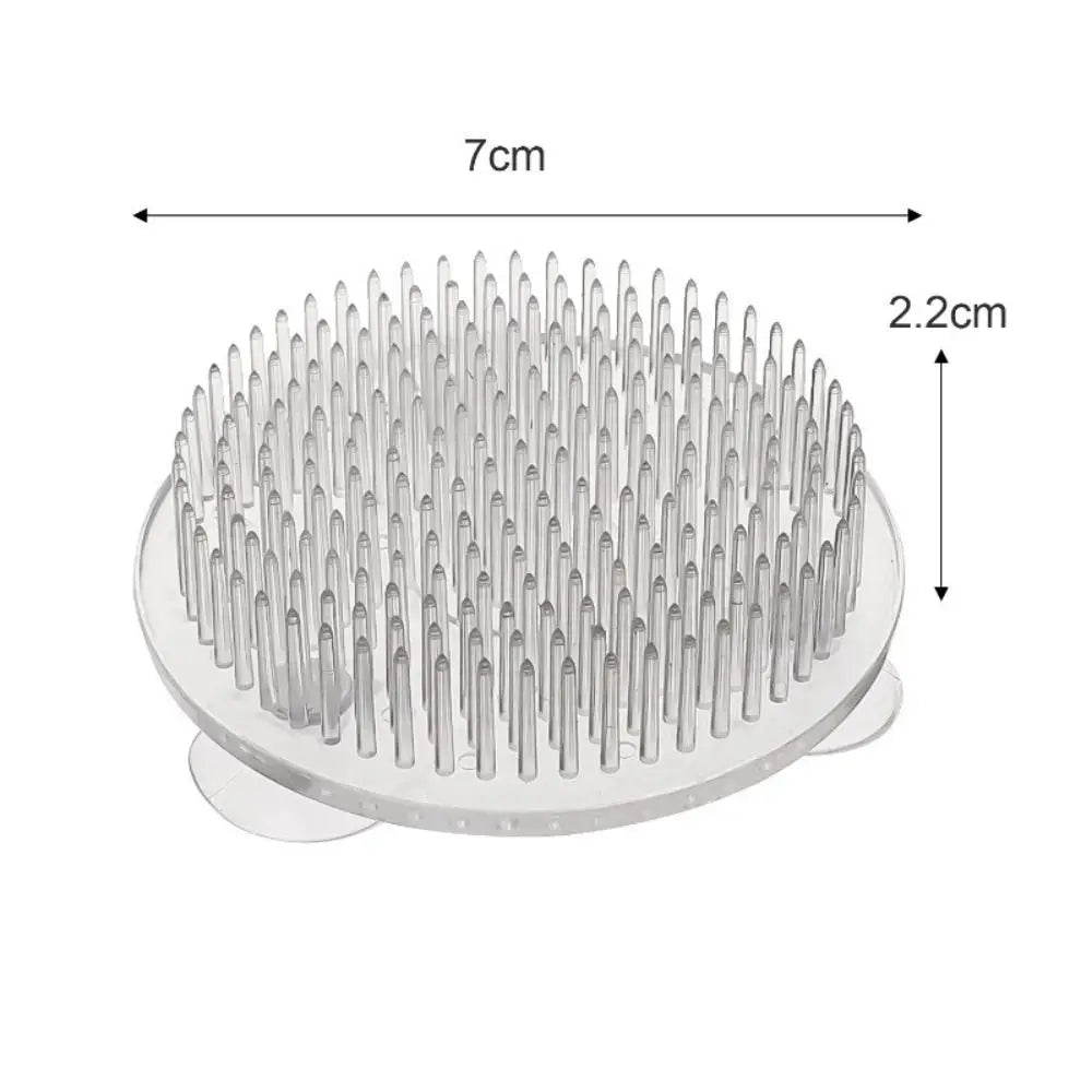 1/3Pcs Transparent Ikebana Stem Holder Waterproof Circular Arrangement Base DIY Flower Fixing Bracket for Vases Floral Design