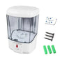 Automatic Touchless Soap Dispenser 700ml, Wall-Mounted Large Capacity Battery-Operated Sensor Hand Washer for Bathroom Kitchen