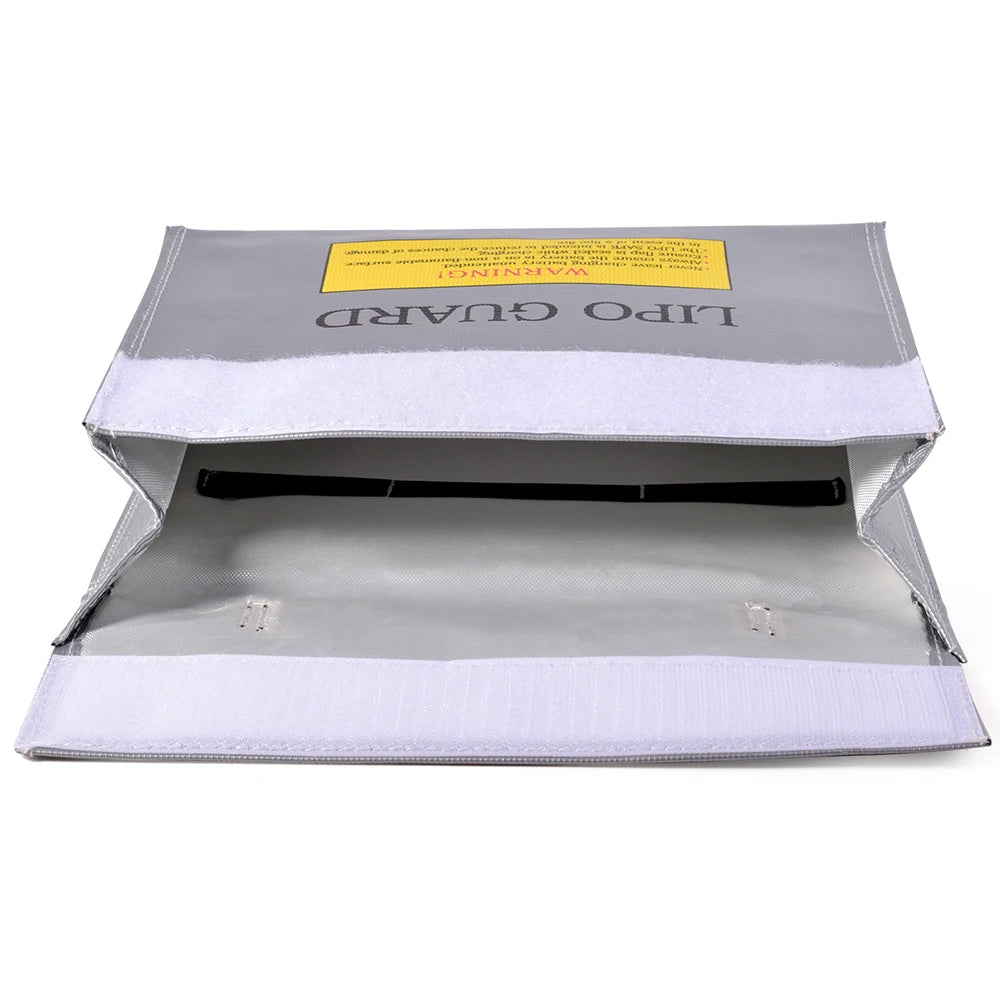 Lipo Guard Safety Bag Fireproof Explosion-Proof Portable Lipo Safety Bag 215*115*155mm for RC FPV Racing Drone Car Battery Safe