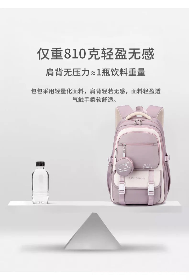 Waterproof Girls Backpacks Children School Bags for Teenagers Fashion Travel Backpacks Printing Child Schoolbags Satchel Mochila