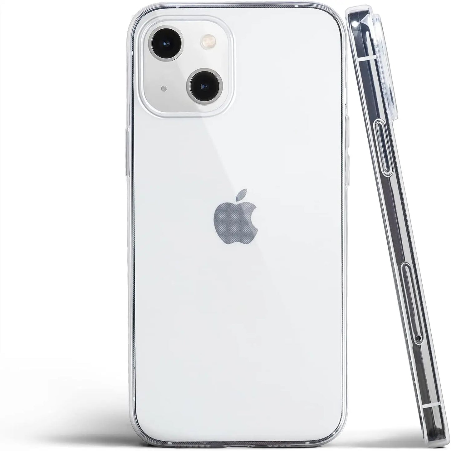 Ultra Thin Clear Silicone Case For iPhone 16 15 14 13 12 11 Pro Xs Max Mini XR X 7 8 6s Plus 6 SE 2020 2022 2016 5 5S Back Cover