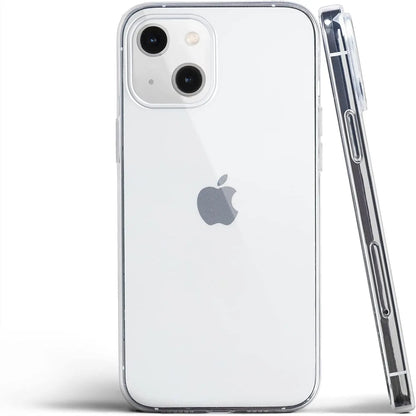 Ultra Thin Clear Silicone Case For iPhone 16 15 14 13 12 11 Pro Xs Max Mini XR X 7 8 6s Plus 6 SE 2020 2022 2016 5 5S Back Cover