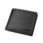 Pu Leather Men Short Wallet Thin Style Folding Young Men Credit Card Holder Wallet