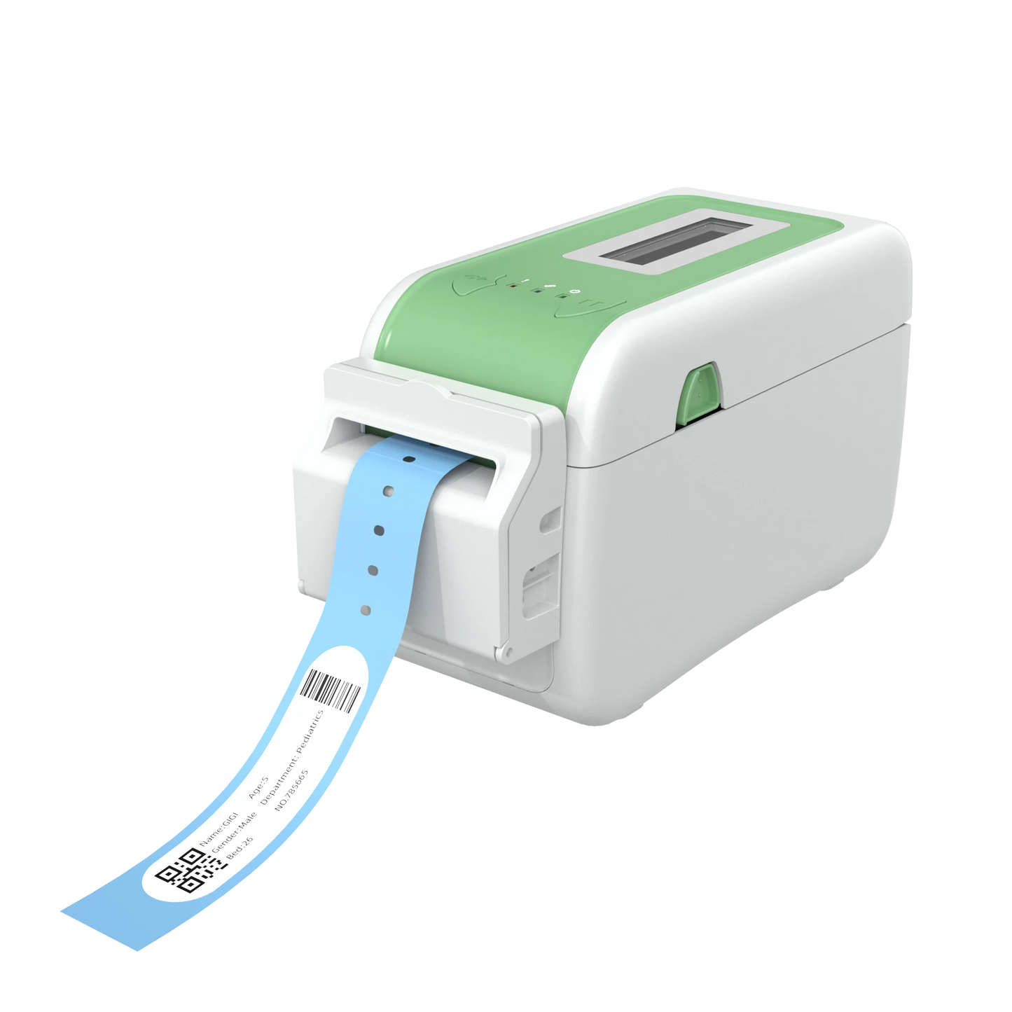 HS-DL60 Portable Label Printer 203DPI Support Label & Wristband Full Cutter 500,000 Cuts DC24V Multiple Interfaces Optional