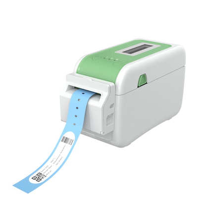 HS-DL60 Portable Label Printer 203DPI Support Label & Wristband Full Cutter 500,000 Cuts DC24V Multiple Interfaces Optional