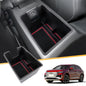 For Audi Q4 E-tron/Q5 2022-2024 Interior Organizer Storage Box Armrest Central Console Tidy Stowing Auto Accessories