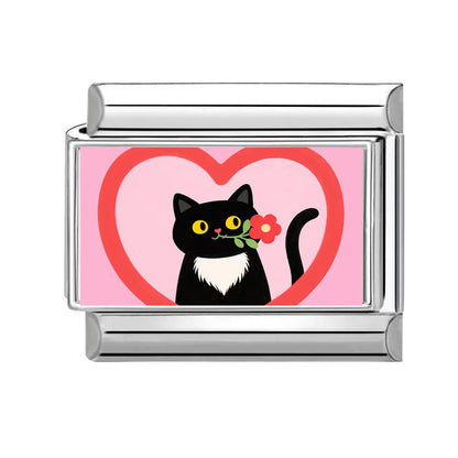 Y2K Cute Funny Sofa Cats Dogs Italian Charm Fit 9mm Stainless Steel Women DIY Bracelet Drop Shipping Fashion Jewelry Wholesale