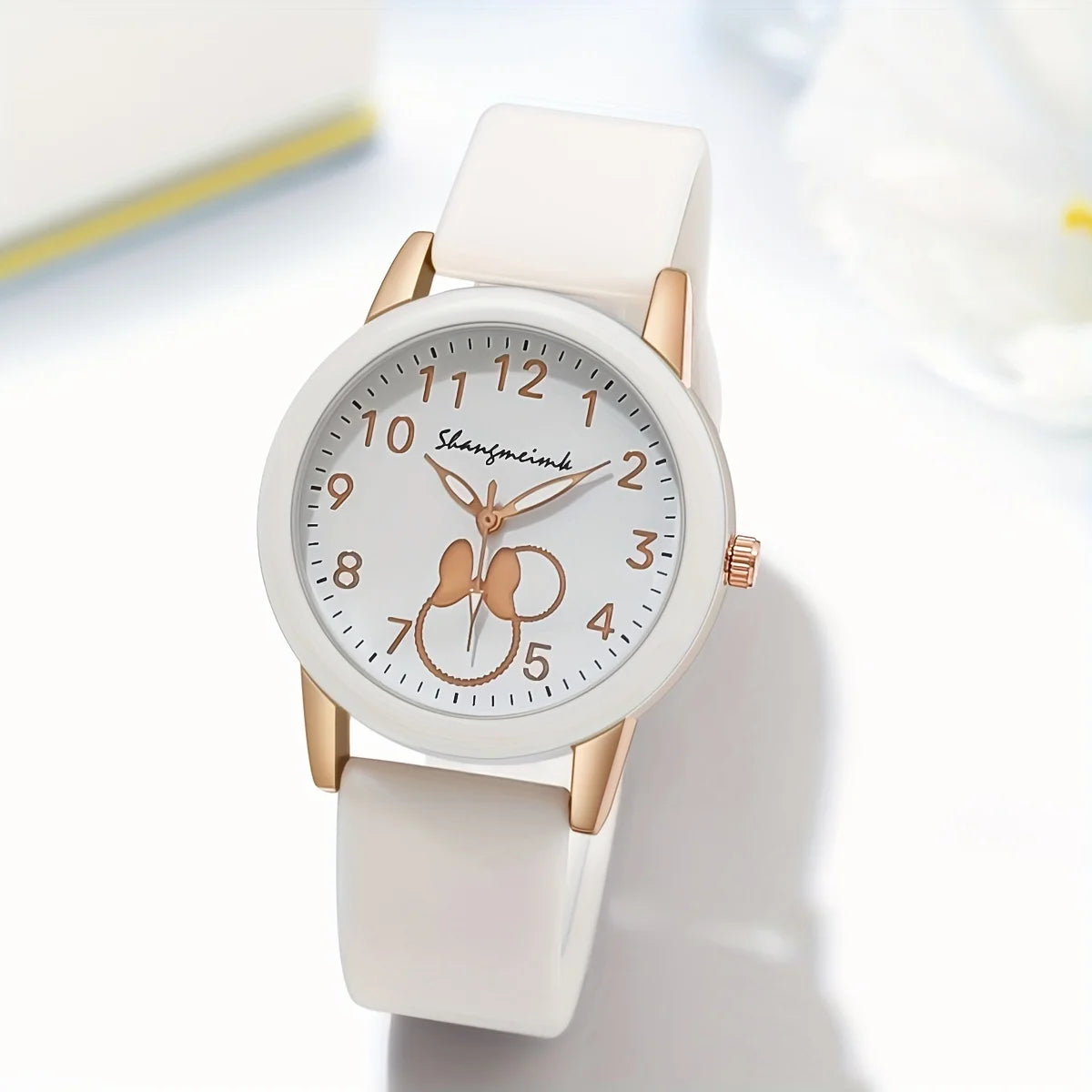 Casual Round Pointer Women Quartz Watch Cute Candy Color Analog Silicone Band Wrist Watch For Woman Clock