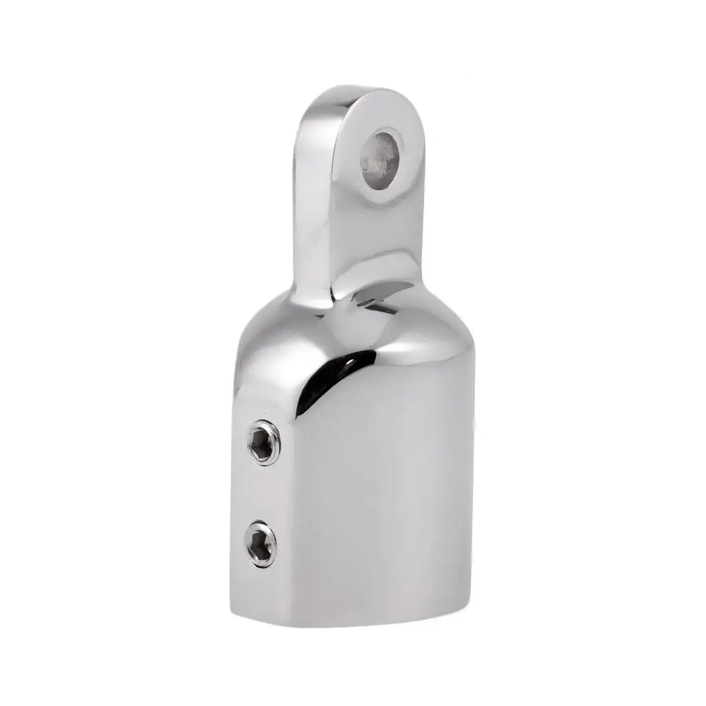 4 Pieces Heavy Duty Marine Boat EyeTube End Cap Stainless Steel Bimini Top Fitting Hardware 25mm Canopy External Pipe Eye End