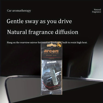 9-Pack Areon Car Fresheners: Elevate Your Daily Commute with Unique Scents for a Luxe Driving Ambiance