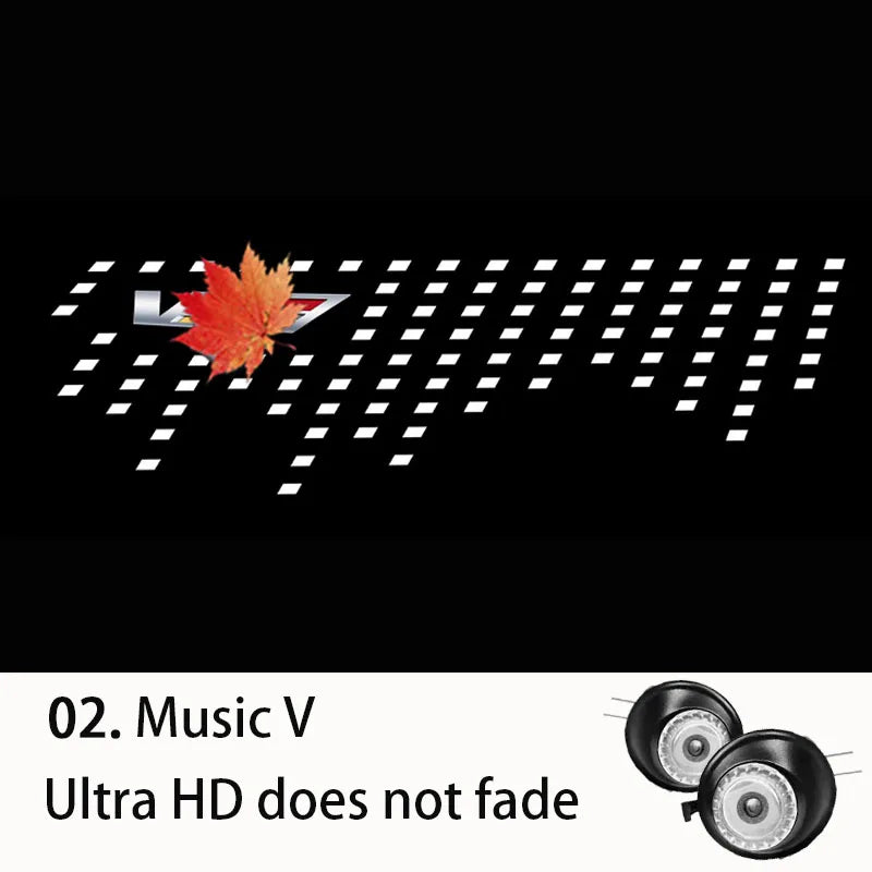 Suitable for Cadillac CT4/CT5/CT6/ATS/CTS/ Escalade rearview mirror welcome carpet light projection
