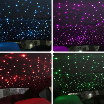 RGBW 1/2/4 split machine Car Roof Star Light APP Control Fiber Optic Star Ceiling Light Starry Sky ceiling for Car Home