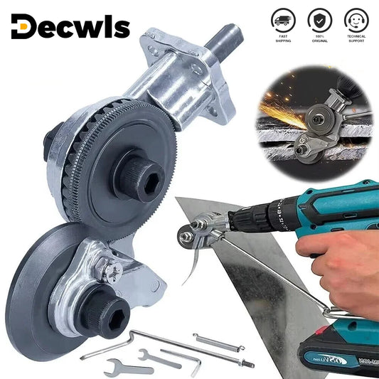 Electric Drill Convert Shears Plate Cutter Metal Sheet Cutter Tool Labor-saving Cutting Tool Sheet Metal Cut Electric Scissor
