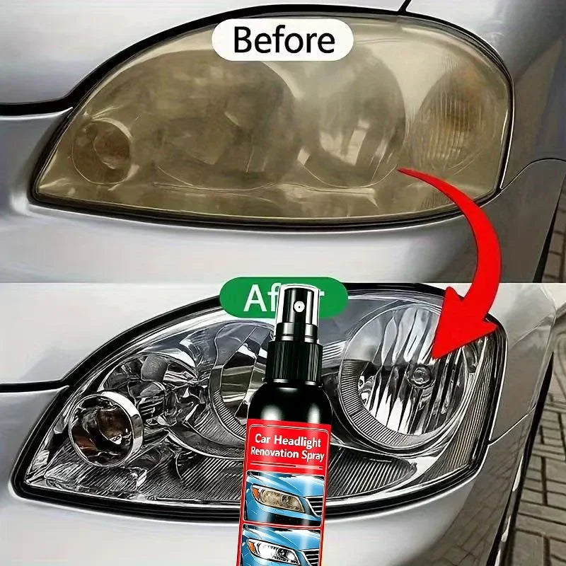 Spray & Shine — No More Haze or Yellow