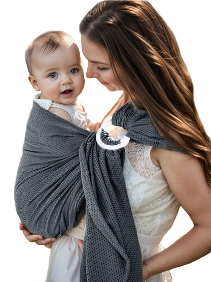 Ergonomic Sears Double-Ring Baby Carrier Adjustable Front-Facing Mesh Breathable Child Outing Backpacker Infant Carrier Straps