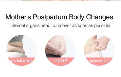 3In1 Corset Postpartum Band Pregnant Women Tummy Belly Peis Belt Wrap Waist Trainer Recovery Bandage Strap Body Shaper