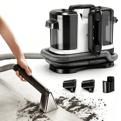 Spot Cleaner 400W-750W 9/15KPa Handheld Carpet Cleaner for Sofa Curtain Spray Suction Integrated Machine Household Clean Machine