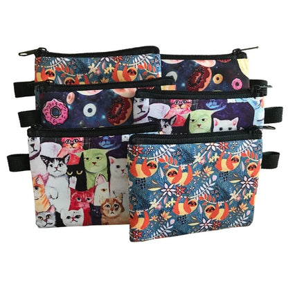 DIY Customize Your Image /Logo / Name Coin Purse Ladies Card Bag Boys Girls Wallet Portable Headset Mini Lipstick Bags Money Bag