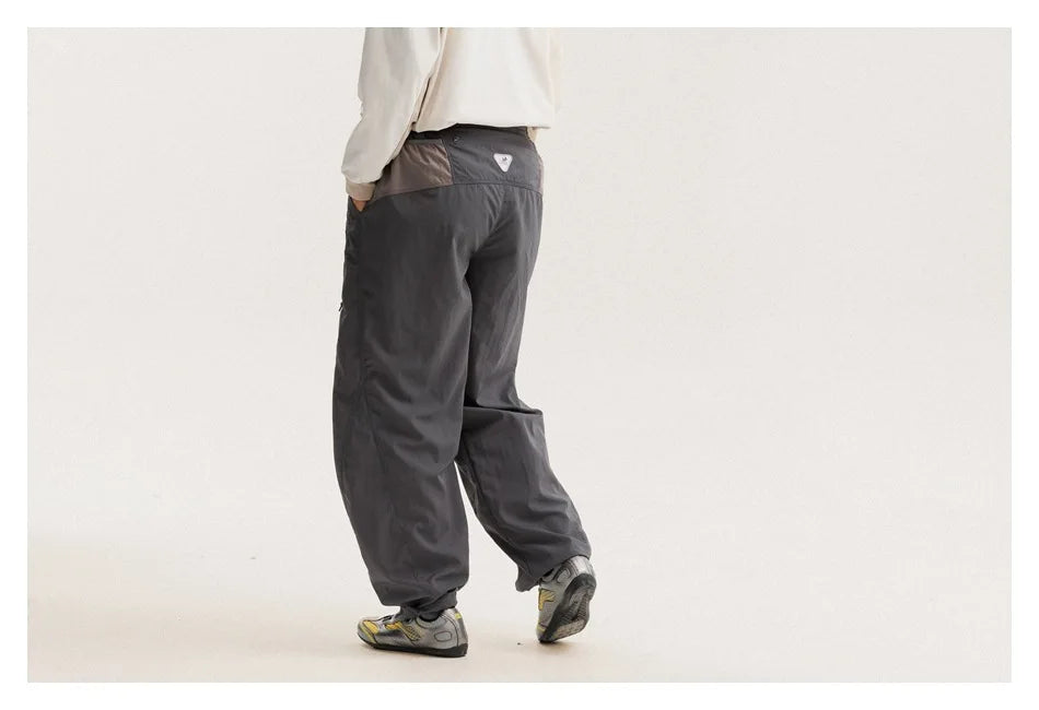 Outdoor Sports Casual Track Pants Men Women Lightweight Hiking Breathable Waterproof Quick Dry Loose Techwear Cargo Pant Trouser