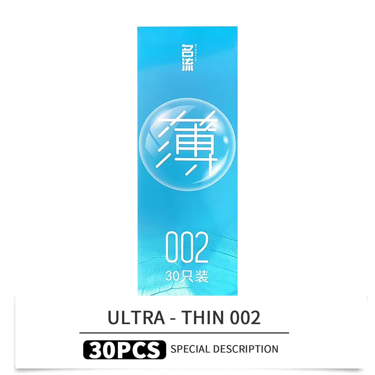 Ultra Thin Condoms Ribbed and Dotted Mixed Pack 24pcs/30pcs Latex Sex Protection Strong Safe  Pleasure Textured Surface for Men