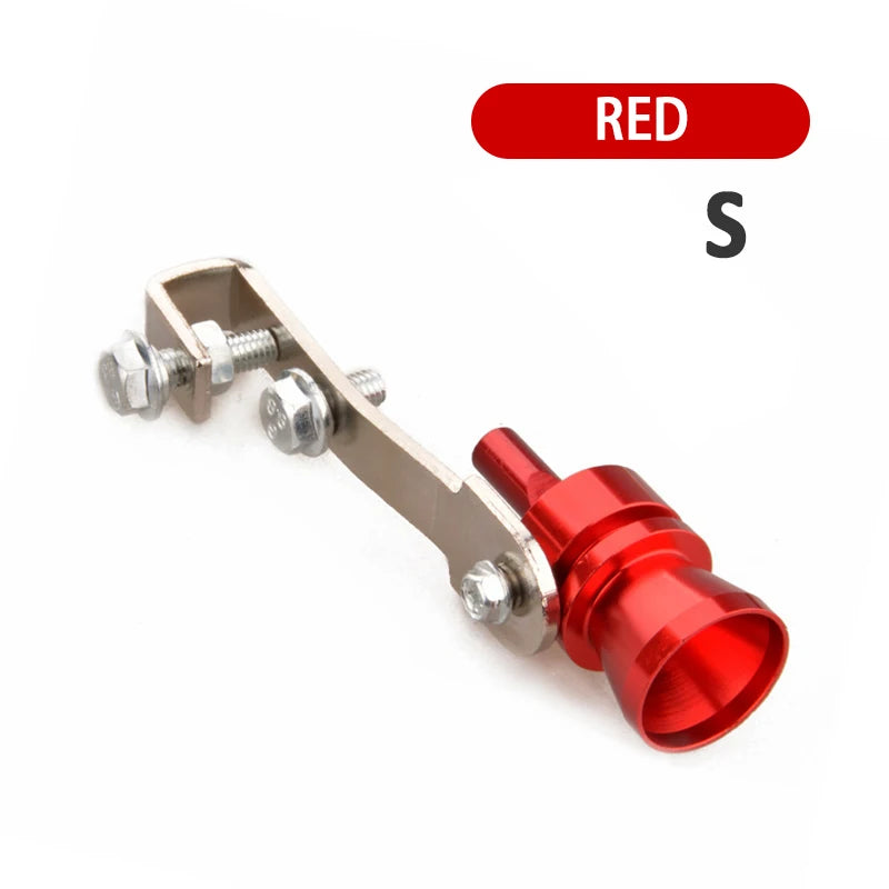 Universal Car Exhaust Pipe Oversized Turbo Whistle Car Refitting Turbo Whistle Exhaust Pipe Sound Tail Muffler