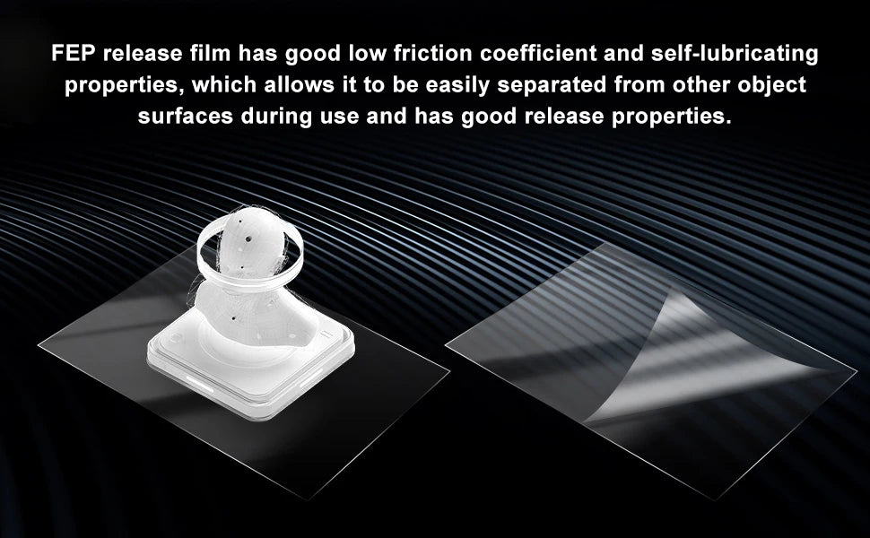 FEP Film for Anycubic Photon M5S Pro, Photon Mono M7 Pro, Saturn 4/4 Ultra 10.1 inch Resin LCD 3D Printers Accessories