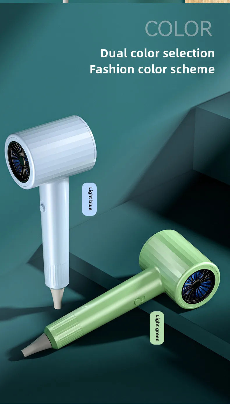 2300W Hair Salon Hair Dryer High Power Strong Wind Speed Dry Blue Light Ion Silent Home Hairdresser Special New Product