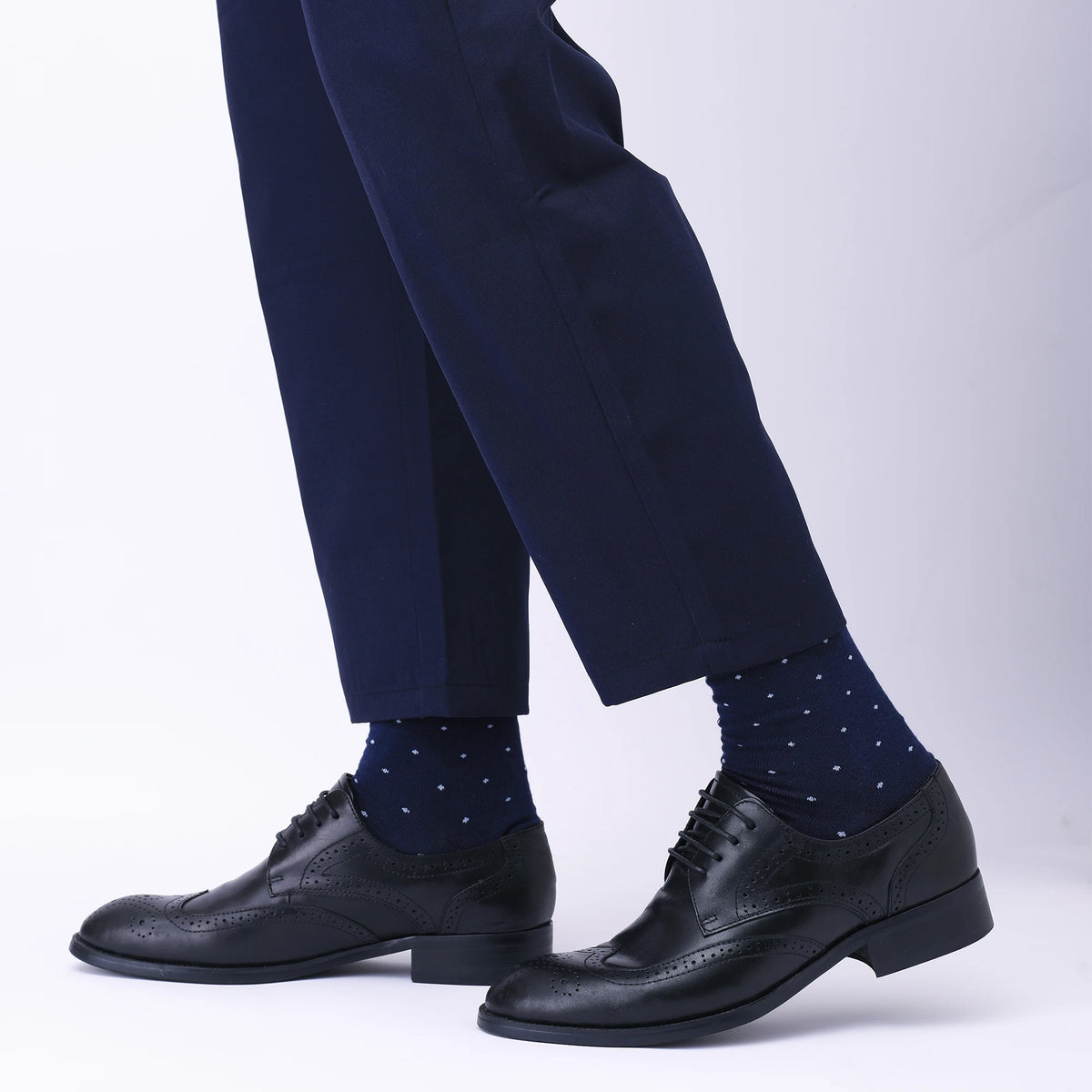5 Pairs Mens Dress Socks Plus Large Size，High Quality Combed Cotton Crew Socks，Black Cool Argyle Breathable Casual Socks for Men