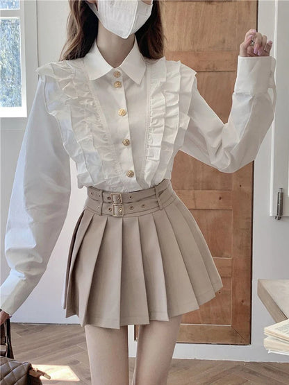 JMPRS Plaid Women Pleated Skirt Bow Knot Summer High Waist Preppy Girls Dance Mini Skirt Cute A Line Harajuku Sexy Japan Faldas