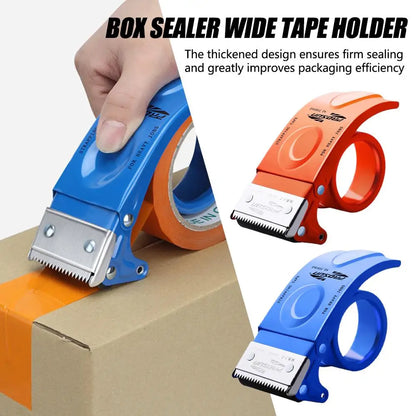Tape Dispenser Adhesive Roller Cutter Stationary Package Machine Supplies Bag Plastic Packer Sealing Thickened Sealing Device